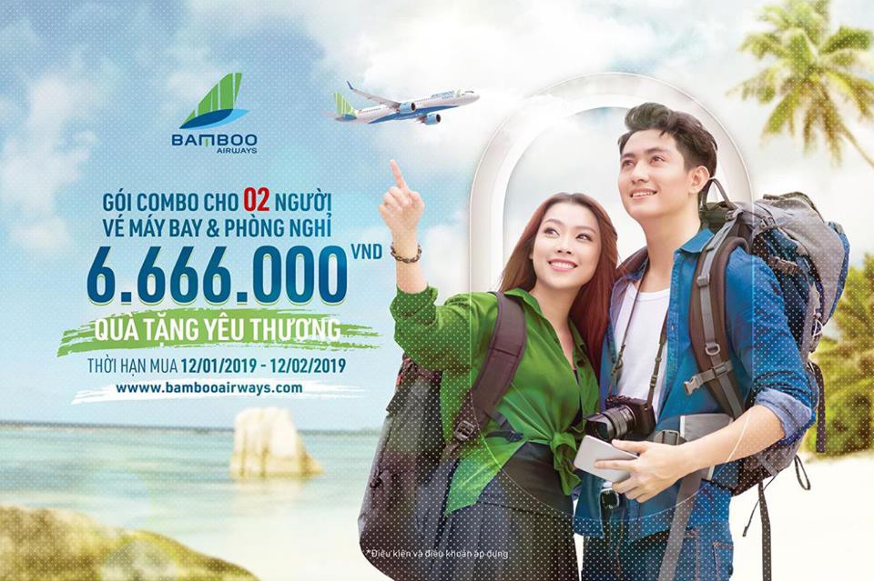 Bamboo Airways cất cánh chuyến bay đầu tiên từ 16/1, giá vé từ 149,000 đồng