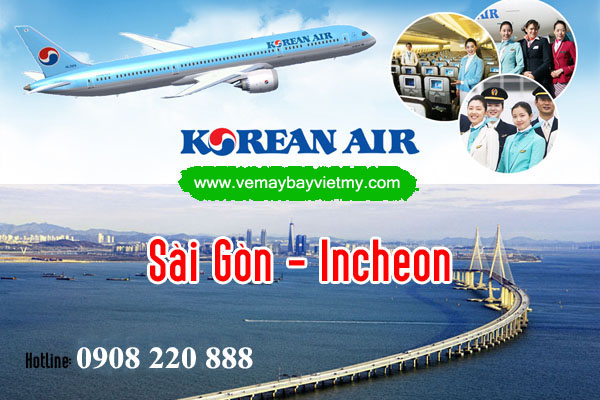 Korean air saigon incheon 11092018