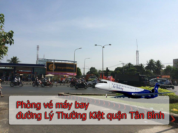 Phòng vé máy bay đường Lý Thường Kiệt quận Tân Bình
