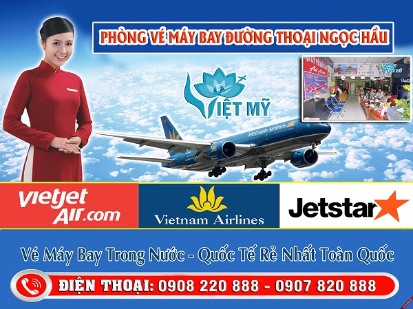 Phòng vé máy bay đường Thoại Ngọc Hầu quận Tân Phú