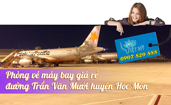 Phòng vé máy bay đường Trần Văn Mười huyện Hóc Môn