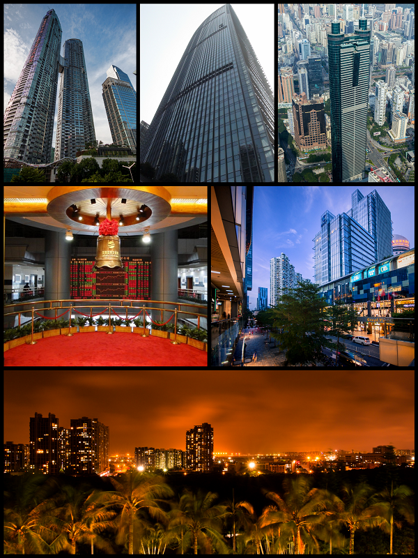 Shenzhen city montage