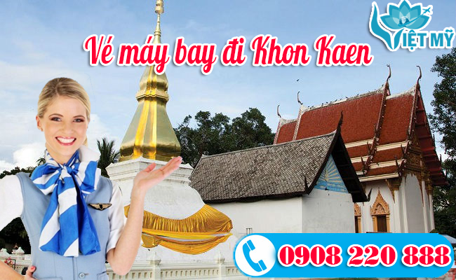 Ve may bay di Khon Kaen