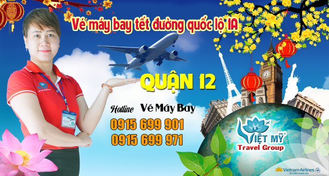 Ve may bay tet đuong quoc lo 1A