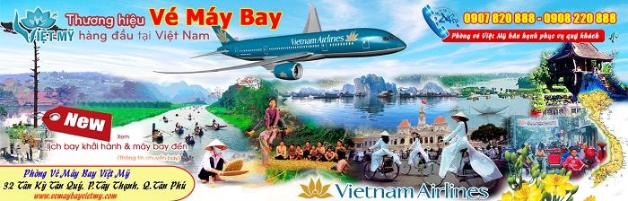 banner vietnam airlines logo dep viet my