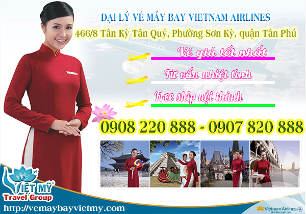 Đại lý vé máy bay vietnam airlines 466/8 Tân Kỳ Tân Quý, Phường Sơn Kỳ, quận Tân Phú