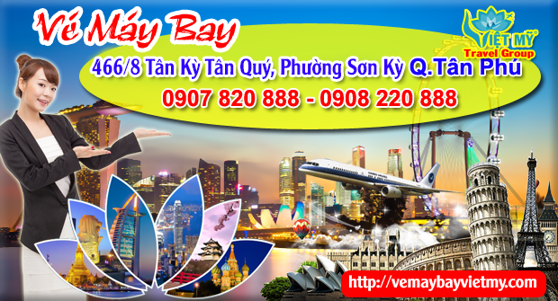 Điểm bán vé máy bay 466/8 Tân Kỳ Tân Quý, Phường Sơn Kỳ, quận Tân Phú