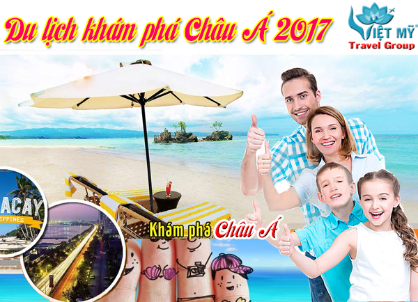 du lich kham pha chau a 2017
