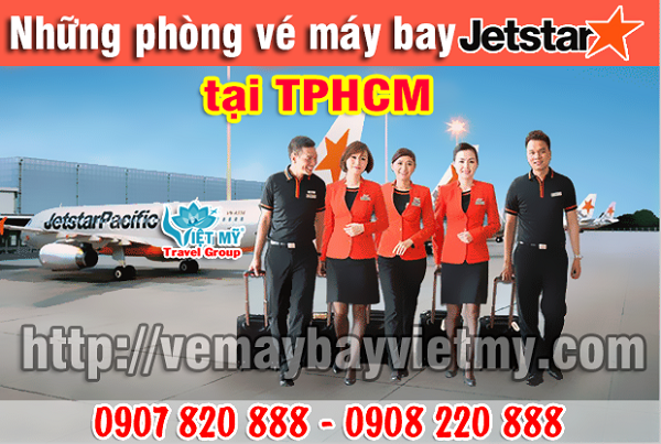 Các phòng vé Jetstar tại khu vực TPHCM