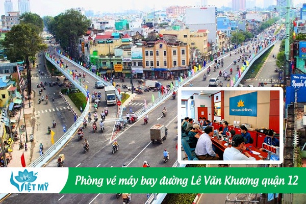 Phòng vé máy bay đường Lê Văn Khương quận 12