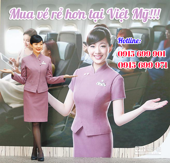 ve may bay china airlines