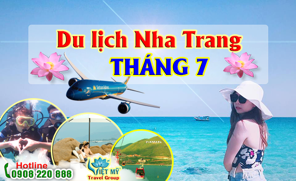 Vé máy bay đi Nha Trang tháng 7 hãng Vietnam Airlines