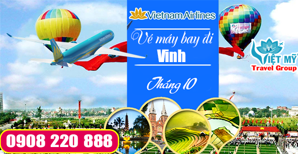 Vé máy bay đi Vinh tháng 10 hãng Vietnam Airlines