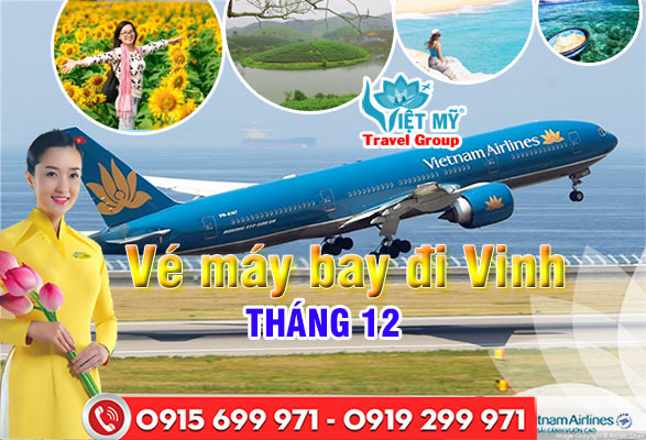 Vé máy bay đi Vinh tháng 12 hãng Vietnam Airlines