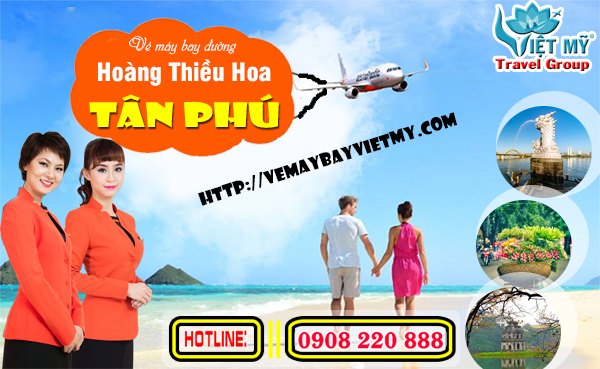 Vé máy bay đường Hoàng Thiều Hoa quận Tân Phú- Phòng vé Việt Mỹ