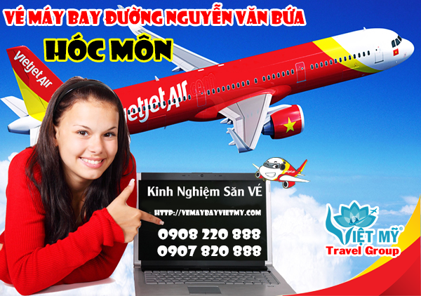 Vé máy bay đường Nguyễn Văn Bứa Hóc Môn - Phòng vé Việt Mỹ