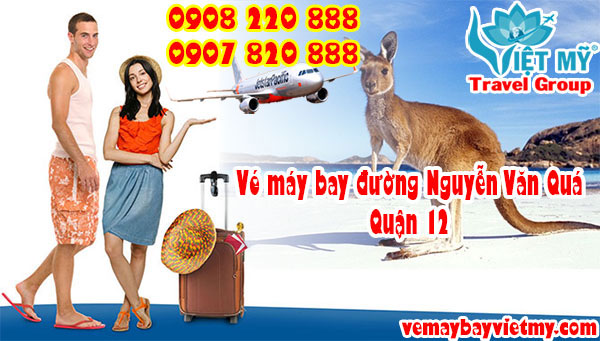 Vé máy bay đường nguyễn Văn Quá quận 12 - Phòng vé Việt Mỹ