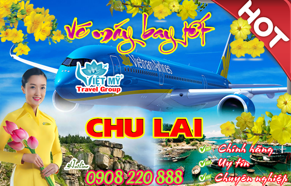 ve may bay tet di chu lai vietnam airlines