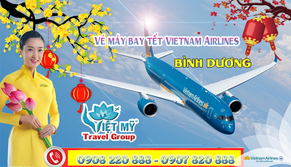 ve may bay tet vietnam airlines binh duong