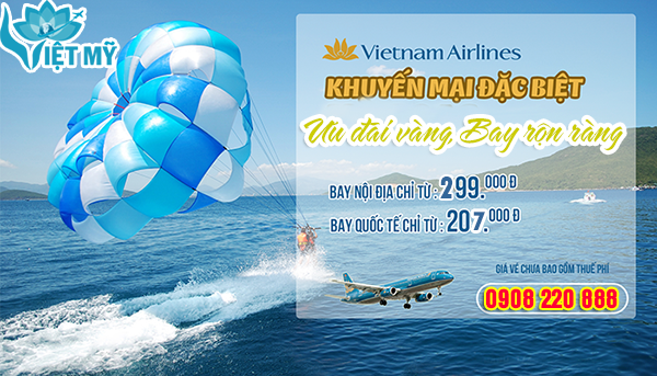 vietnam airlines khuyen mai uu dai vang