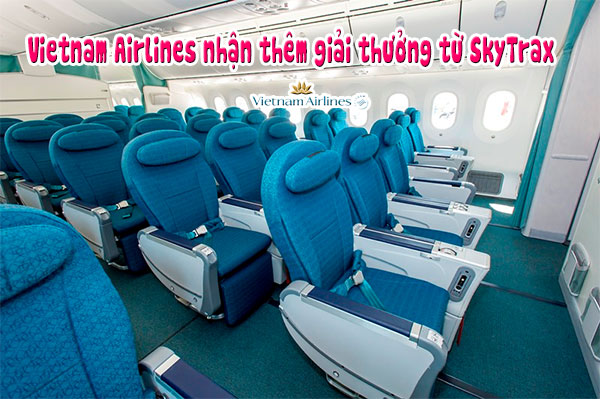 Vietnam Airlines nhận thêm giải thưởng từ SkyTrax