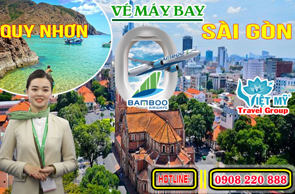 Vé máy bay Bamboo Airways Quy Nhơn Sài Gòn
