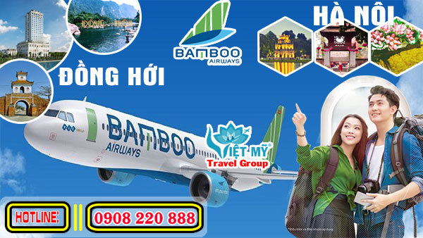 Vé máy bay Hà Nội Đồng Hới Bamboo Airways