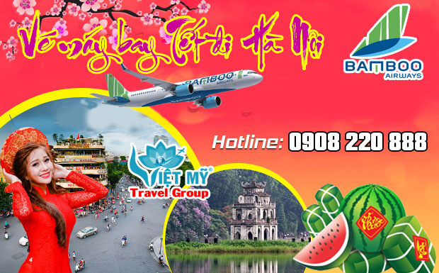 Vé máy bay Tết Bamboo Airways đi Hà Nội