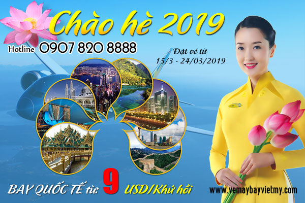 Chào hè 2019 Vietnam Airlines - Bay Quốc Tế