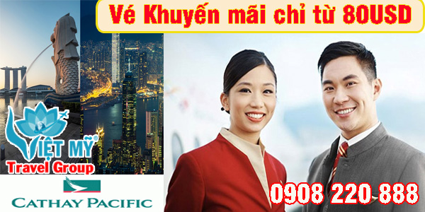 Cathay Pacific tung ưu đãi vé đi Đông Bắc Á, Châu Âu và Bắc Mỹ