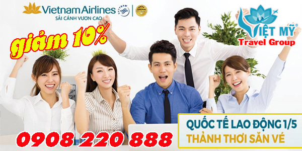 Vietnam Airline ưu đãi tưng bừng