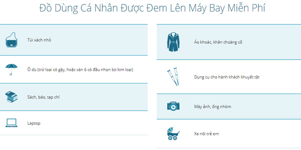 Thông báo thay đổi mới về chính sách hành lý của Vietnam Airlines
