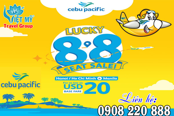 Cebu Pacific khuyến mãi vé đi Manila chỉ từ 20USD