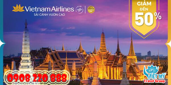 Vietnam Airlines giảm 50% đường bay mới Đà Nẵng - Bangkok