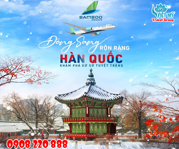 Bamboo Airways khuyến mãi vé Nha Trang - Seoul