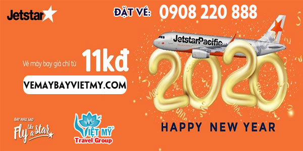 Jetstar khuyến mãi vé Tết 2020 chỉ từ 11K