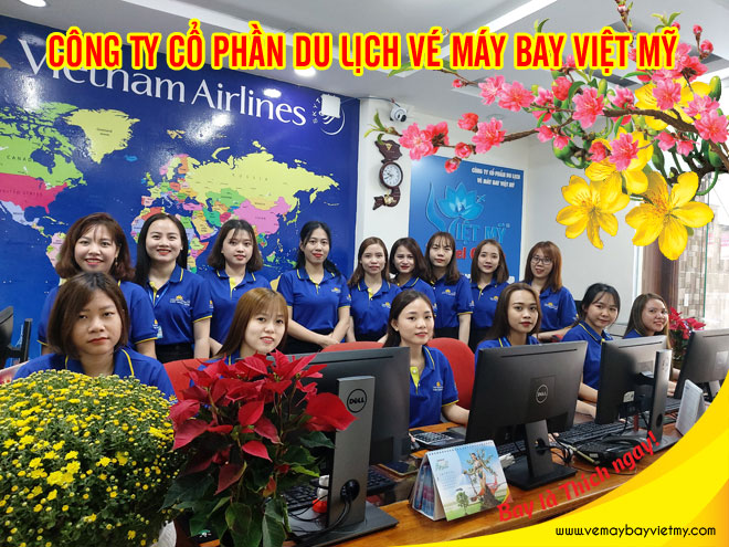 Đại lý vé máy bay Tết Việt Mỹ