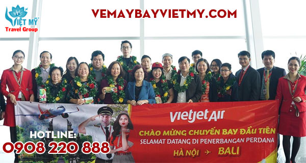 Vietjet Air khai trương đường bay mới Hà Nội – Bali