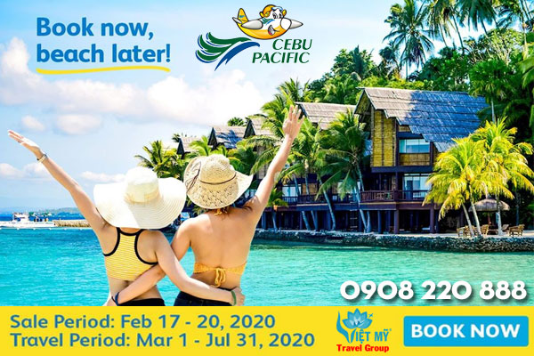 Cebu Pacific ưu đãi vé rẻ đi Manila chỉ từ 20USD