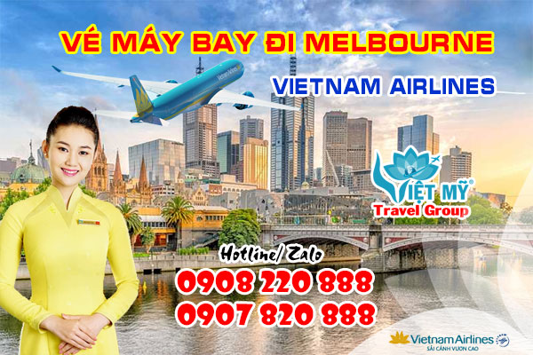ve may bay di melbourne vietnam airlines