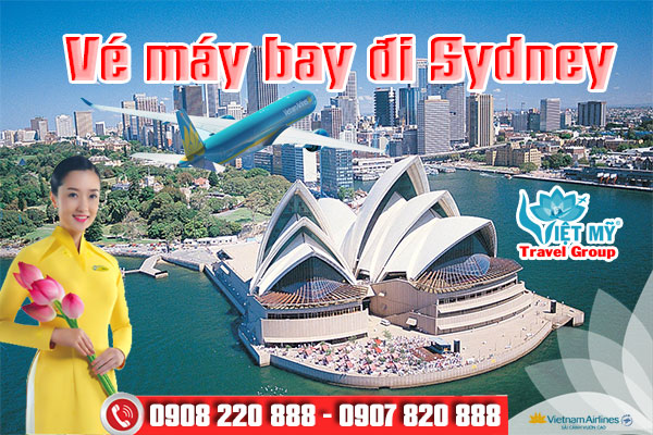 ve may bay di sydney vietnam airlines