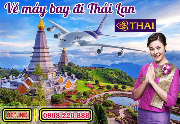 ve may bay di thai lan thai airways