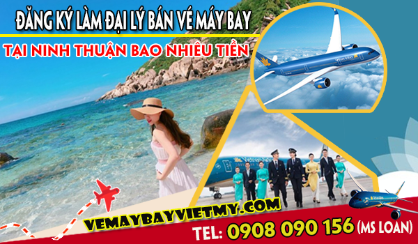 Đăng ký làm đại lý bán vé máy bay tại Ninh Thuận bao nhiêu tiền