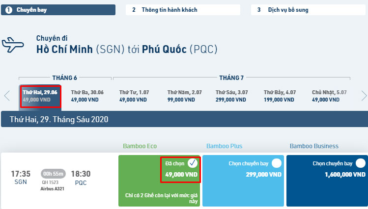 Đường bay mới TPHCM - Phú Quốc chỉ từ 49K