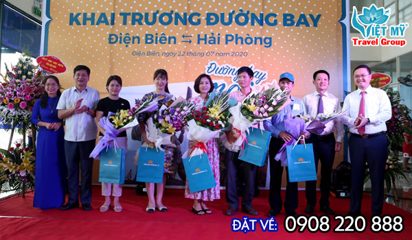 VNA khai trương đường bay Điện Biên - Hải Phòng và Đà Lạt - Phú Quốc