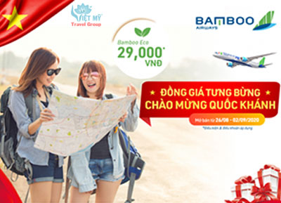 Vé đồng giá hạng Bamboo Eco 29,000 đồng