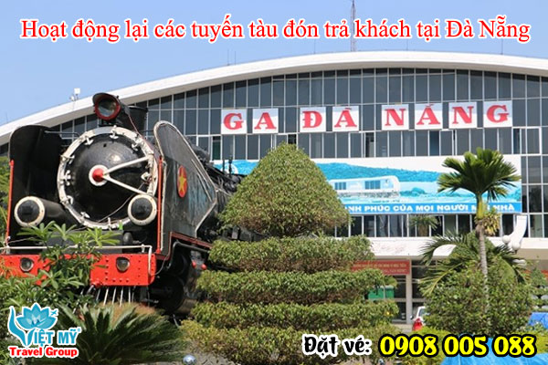 Hoạt động lại các tuyến tàu đón trả khách tại Đà Nẵng
