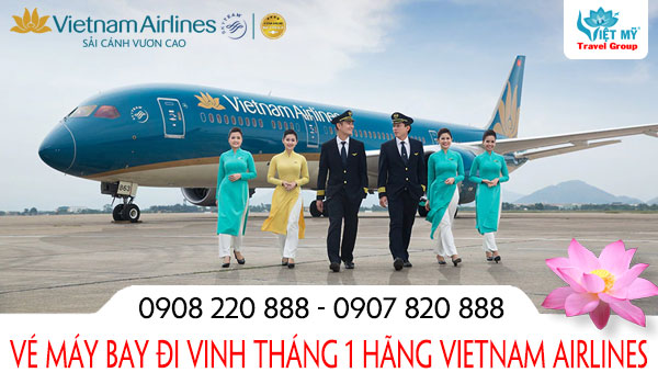 Vé máy bay đi Vinh tháng 1 hãng Vietnam Airlines