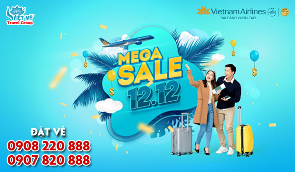 Vietnam Airlines giảm 12% nhân Ngày hội Mua sắm