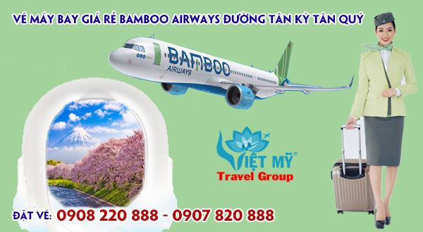 Vé máy bay giá rẻ Bamboo Airways đường Tân Kỳ Tân Quý quận Bình Tân